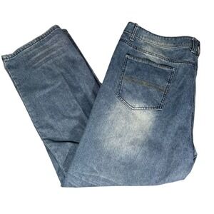 Blue Stitch Men's‎ Relaxed Straight Denim Jeans 48x32